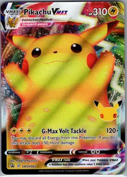 Pikachu VMAX - SWSH062 SWSH: Sword & Shield Promo Cards - Pokemon Card - NM - Image 1