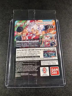 One Piece Monkey.D.Luffy College Basketball US Voyage Promo Card Luffy Rutgers - Image 2