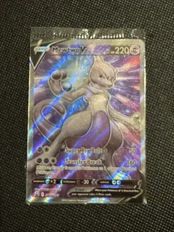 Pokemon TCG Mewtwo V Swsh229 Sealed - Sword & Shield Promo Card - Image 1