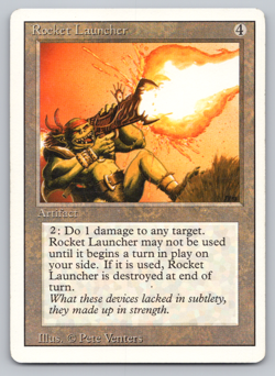 Rocket Launcher - NM - Revised 1994 3rd Edition- MTG - Image 1