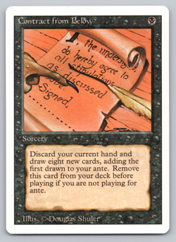 Contract from Below - LP - Revised 3rd Edition - MTG READ DESC - Image 1