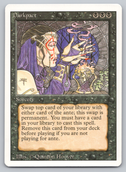 Darkpact - LP - Revised 3rd Edition - MTG READ DESC - Image 1