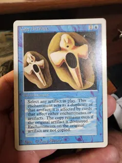 Revised 3rd Edition MTG 1 Copy Artifact Magic - Image 1