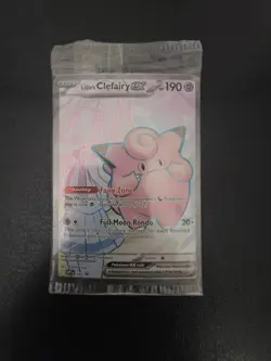 Lillie’s Clefairy ex SVP195 Journey Together Black Star Promo Pokemon Sealed - Image 1