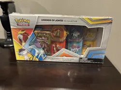 Pokemon Legend of Johto Pin Collection Box Set New Sealed Suicune Entei Raikou - Image 1