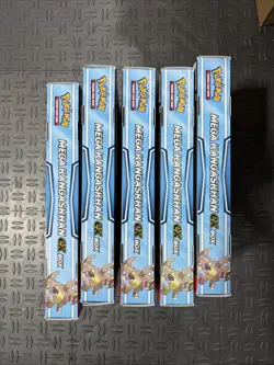 5x Pokemon Mega Evolution Mega Kangaskhan Ex Box Factory Sealed-20Packs - Image 4