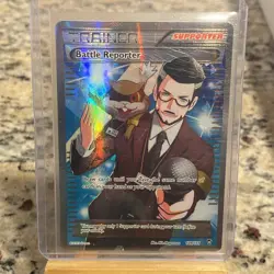 Battle Reporter (109 Full Art) 109/111 Pokemon TCG XY - Furious Fists - Image 1