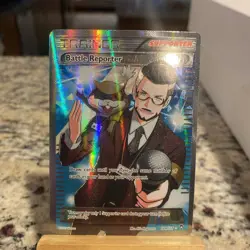 Battle Reporter (109 Full Art) 109/111 Pokemon TCG XY - Furious Fists - Image 2