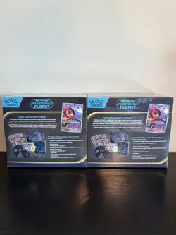Pokemon Phantasmal Flames Mega Evolution Elite Trainer ETB Sealed New 2 Box Lot - Image 2
