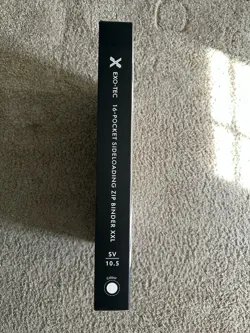 UNSEALED VaultX SV10.5 XXL Binder 16 Pocket Pokemon Black Bolt & White Flare - Image 2