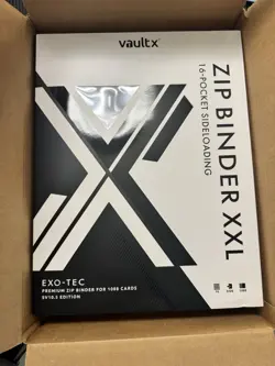 VaultX SV10.5 XXL 16 Pocket Binder Pokemon Black Bolt & White Flare New Sealed - Image 2