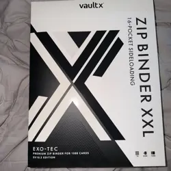 VaultX SV10.5 XXL 16 Pocket Binder Pokemon Black Bolt & White Flare New Sealed - Image 1