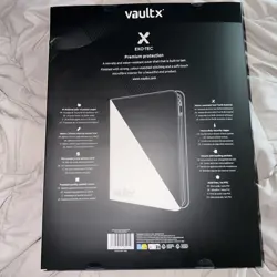 VaultX SV10.5 XXL 16 Pocket Binder Pokemon Black Bolt & White Flare New Sealed - Image 2
