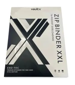 (Sealed) VaultX SV10.5 XXL 16 Pocket Binder Pokemon Black Bolt & White Flare - Image 1