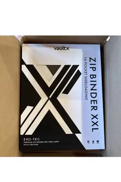 (Sealed) VaultX SV10.5 XXL 16 Pocket Binder Pokemon Black Bolt & White Flare - Image 2