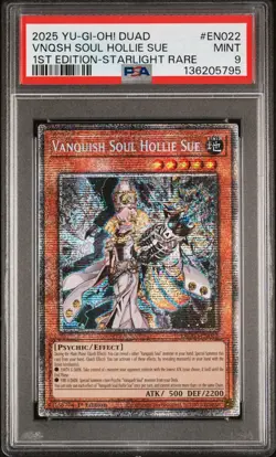 Yu-Gi-Oh! Vanquish Soul Hollie Sue (Starlight Rare) 1st Edition DUAD-EN022 Card - Image 1