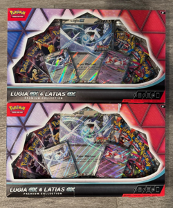 Lot of 2 Pokemon Trading Card Game Lugia ex & Latias ex Premium Collection TCG - Image 1