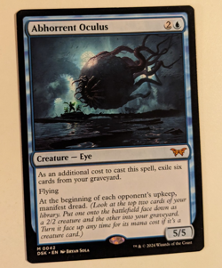 Abhorrent Oculus Duskmourn: House of Horror Regular - Image 1