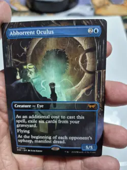 Abhorrent Oculus (Borderless) Duskmourn: House of Horror Regular - Image 3