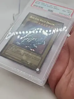 Blue-Eyes White Dragon SDK-001 PSA 8 Yu-Gi-Oh StarterDeckKaiba 2002 #V5 CCGHouse - Image 3