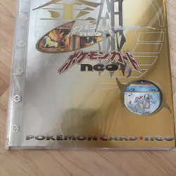 *New & Sealed* Pokemon Neo Genesis Premium File 1 Japanese Promo Folder 9 Cards - Image 3