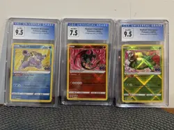 3x POKEMON GO Radiant Trio CGC Graded Cards - Charizard Blastoise Venusaur - LOT - Image 1