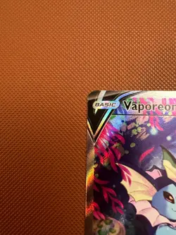 Vaporeon V SWSH181 SWSH: Sword & Shield Black Star Promo Full Alt Art Holo NM - Image 2