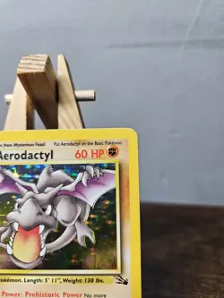 Aerodactyl 1/62 Fossil Set Rare Pokemon TCG HOLO - Image 3