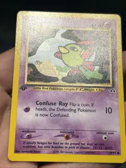 Pokemon TCG Natu 1st Edition 59/76 Neo Discovery 2001 Common- NM - Image 2