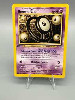 Pokemon TCG - UNOWN O - 1ST EDITION - 69/75 - WOTC - NEO DISCOVERY (2001) - LP - Image 1