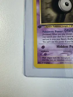 Unown [I] 1st Edition 68/75 Neo Discovery WOTC Vintage Pokemon - Image 3