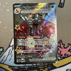 Pokemon TCG Charizard ex Full Art Black Star Promo SVP 074 NM/MINT - Image 1