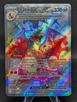 Pokemon TCG Charizard EX SVP 074 Promo - NM - Image 1