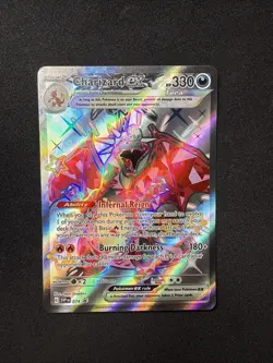 Pokemon TCG Charizard Ex SVP 074 Black Star Promo NM - Image 1