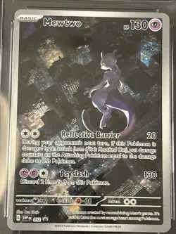 MEWTWO 052 POKEMON SVP EN SV BLACK STAR PROMO 151 2023 CGC 9.5 Mint + Batman - Image 2