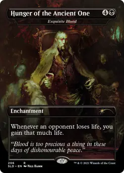 Hunger of the Ancient One (Exquisite Blood) ~ Dracula Secret Lair [ NM ] [ MTG ] - Image 1