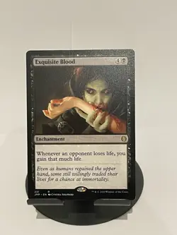 Exquisite Blood JMP 231 Jumpstart MTG Enchantment Rare Card - Image 1