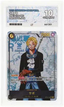 ACE 10 - Sabo - OP13-120 - Carrying On His Will - One Piece - Image 1