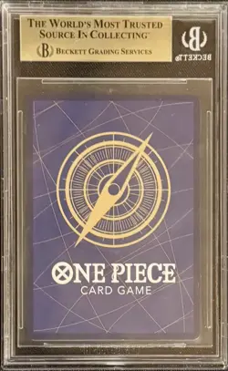 MONKEY D. LUFFY 2025 OP13 118 ONE PIECE JAPANESE RED MANGA SECRET RARE BGS 10 - Image 2