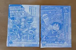 【Sealed】 Luffy ONE PIECE Card Japanese P-043 P-033 Weekly Shonen Jump Promo - Image 2