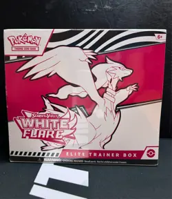 POKEMON Scarlet & Violet WHITE FLARE Elite Trainer Box ETB - NEW Factory Sealed - Image 1