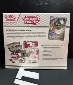 POKEMON Scarlet & Violet WHITE FLARE Elite Trainer Box ETB - NEW Factory Sealed - Image 2