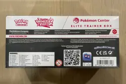 Pokemon Center White Flare Elite Trainer Box ETB Factory Sealed SEE DESCRIPTION - Image 5