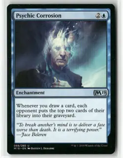 Magic the gathering Psychic Corrosion Core Set 2019 #68 - Image 1
