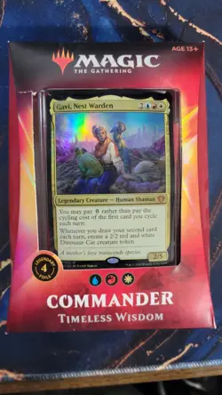 Magic The Gathering: Commander Timeless Wisdom Deck - Gavi, Nest Warden - Sealed - Image 1