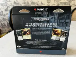 MTG Universes Warhammer 40K Commander Forces of Imperium Deck Magic Gathering - Image 2