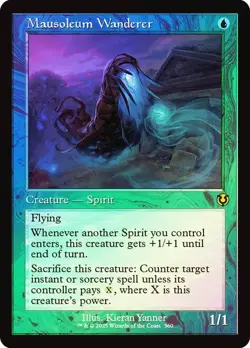 Mausoleum Wanderer Foil Retro Frame Innistrad Remastered NM MTG - Image 1