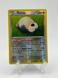 Snorlax 58/83 Generations REVERSE HOLO Rare Pokemon Card 2016 - Image 1