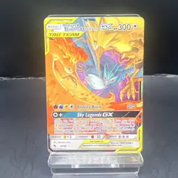 Pokemon TCG Moltres & Zapdos & Articuno GX Tag Team English 44/68 -MP - Image 1