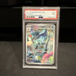 DEWOTT #106 ILLUSTRATION RARE 2025 POKEMON WHT EN WHITE FLARE PSA 9 MINT - Image 1